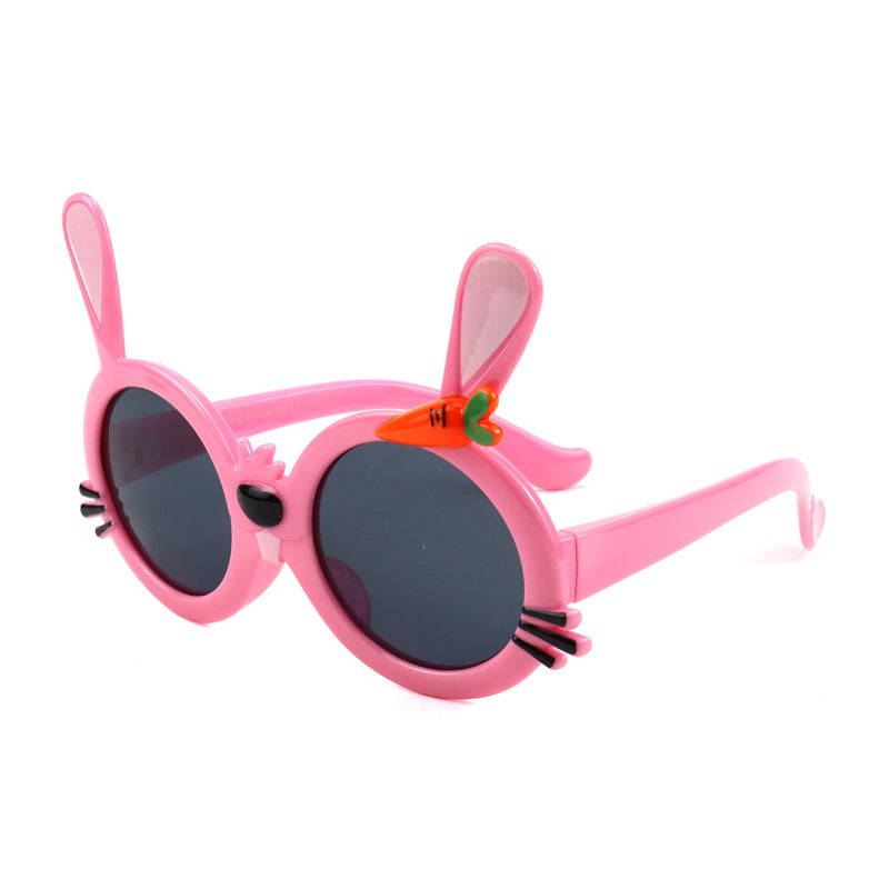 Children Glasses Silicone Cute Bunny Cartoon