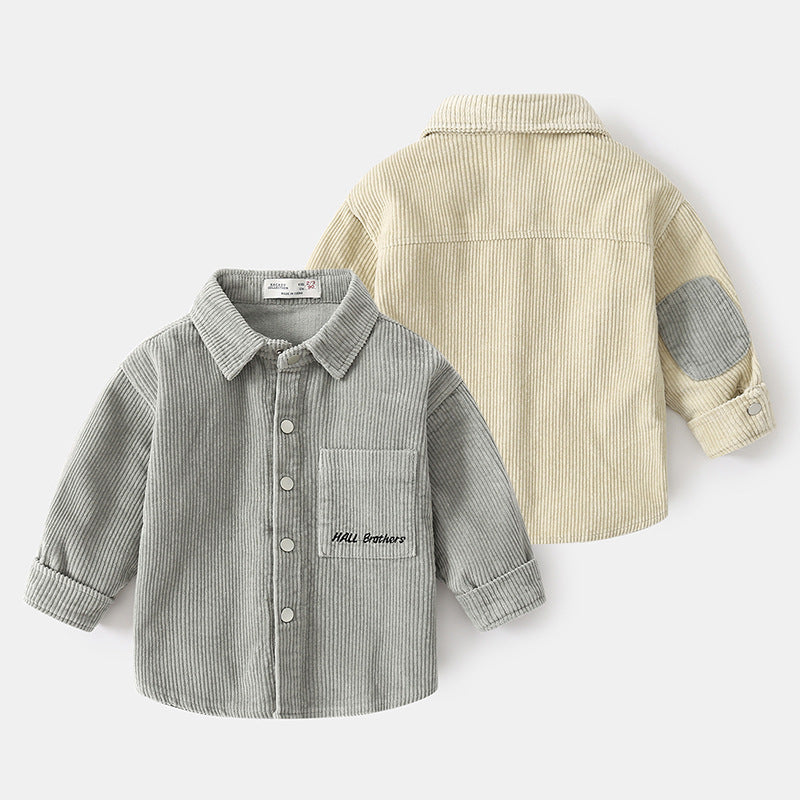 Boys' Cotton Long Sleeved Shirt