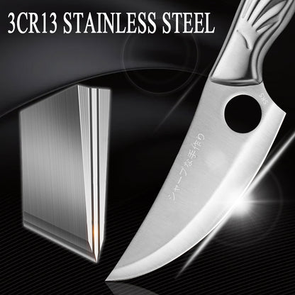 Stainless Steel Chef's Kitchen Household Deboning And Meat Cutting Small Scimitar