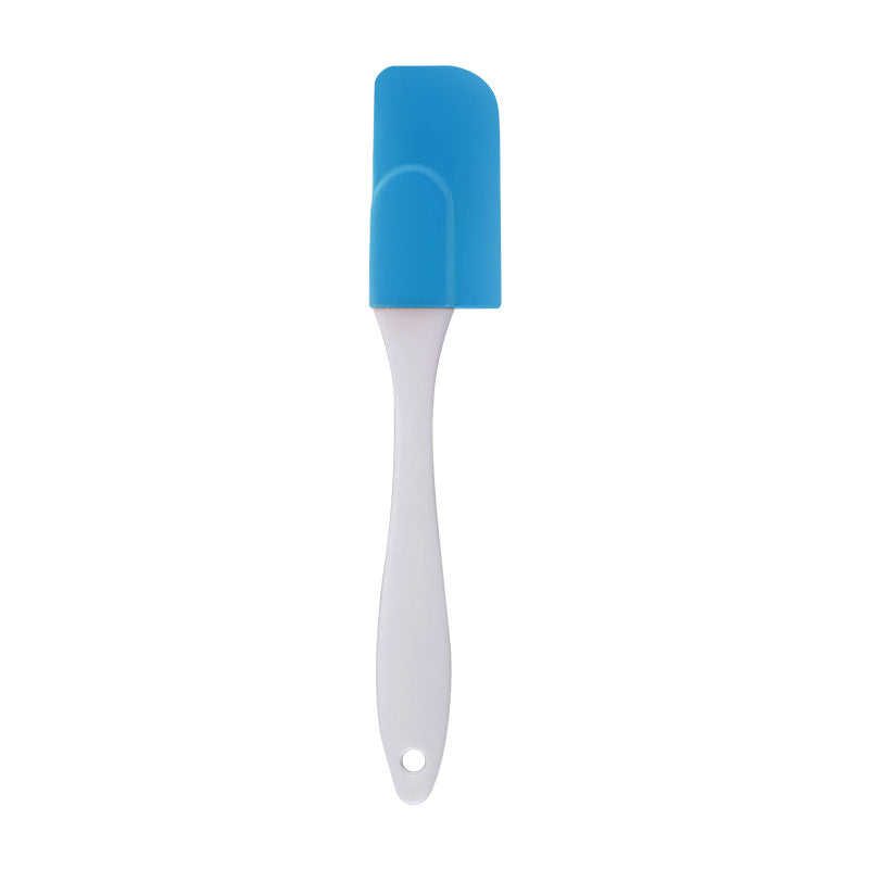 White Handle Silicone Cake Split Small Scraper