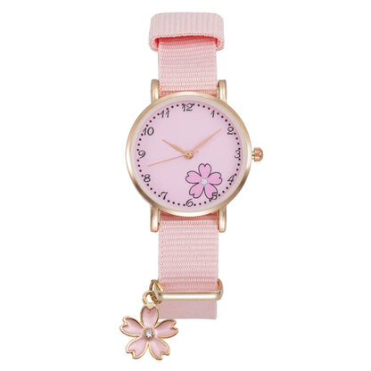 Girl Heart Watch Girl Cute Pendant Macaron Female Watch Ins Student Pendant Watch