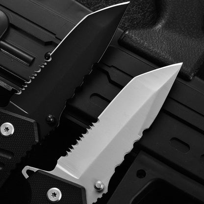 Outdoor Multifunctional Rescue Folding Knife