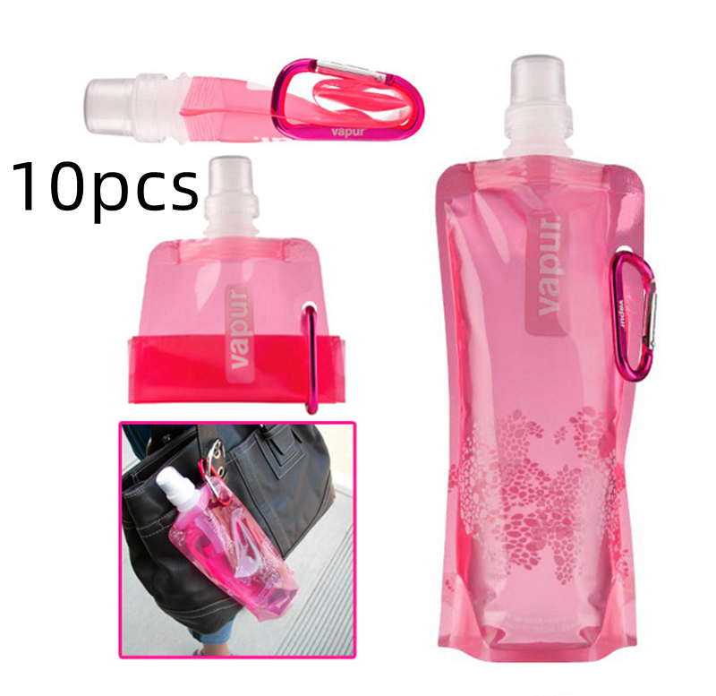 Portable collapsible water bag