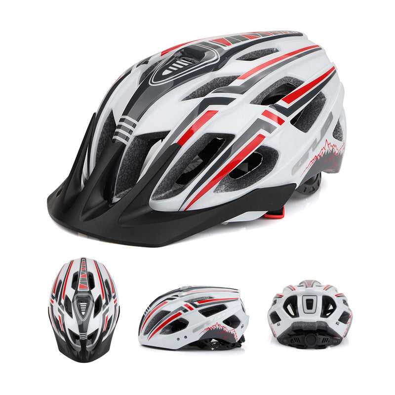 Bicycle Equipment Helmet Summer Men And Women With Lights