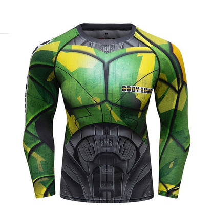 Men's Elastic Breathable Running Fitness Suit