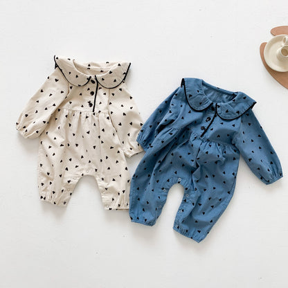 Baby Onesie Autumn Corduroy Baby Suit