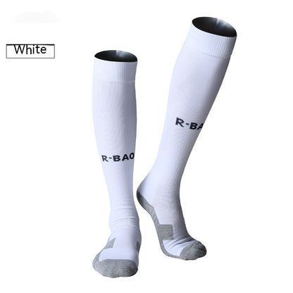 Towel Bottom Long Soccer Socks Ankle Support Protection Calf