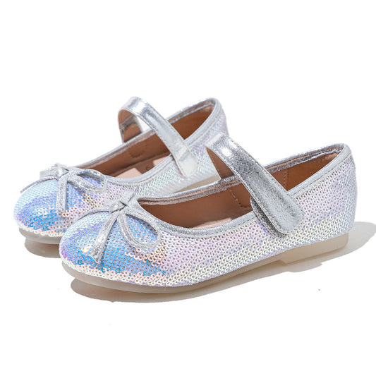 Big Kids Sequined Princess Shoes With Soft Sole