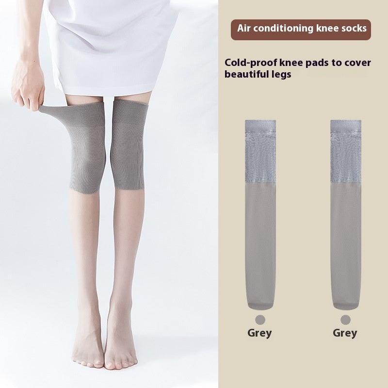 Spring And Summer Thin Air Conditioning Kneelet Socks Stockings Women's Anti-snagging Durable