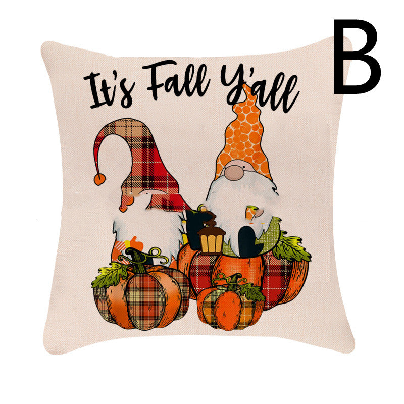 Halloween Pumpkin Series Pillowcase Car Sofa Cushion Cover