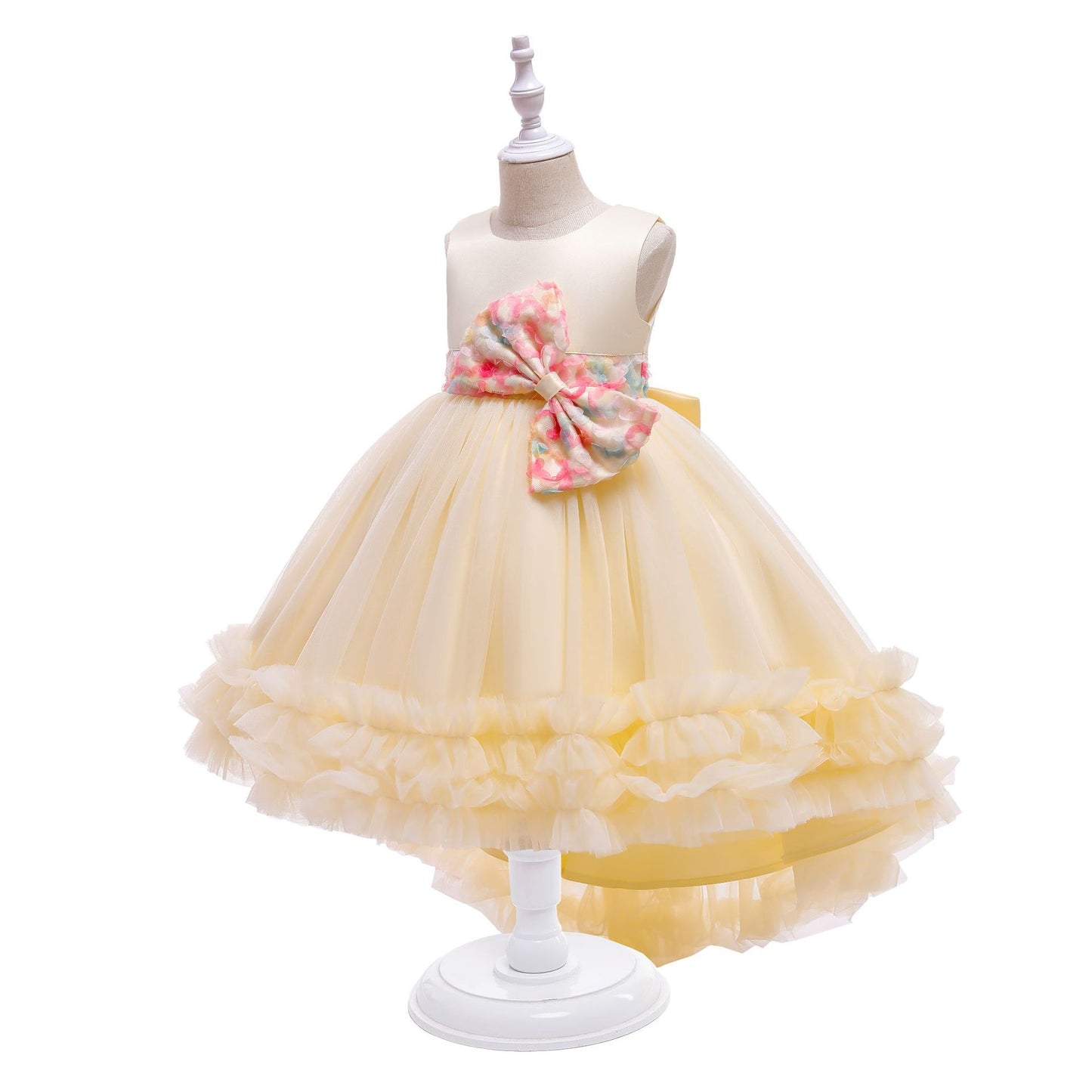 Princess Dress Girl Flower Girl Wedding Dress Catwalk Trailing Dress