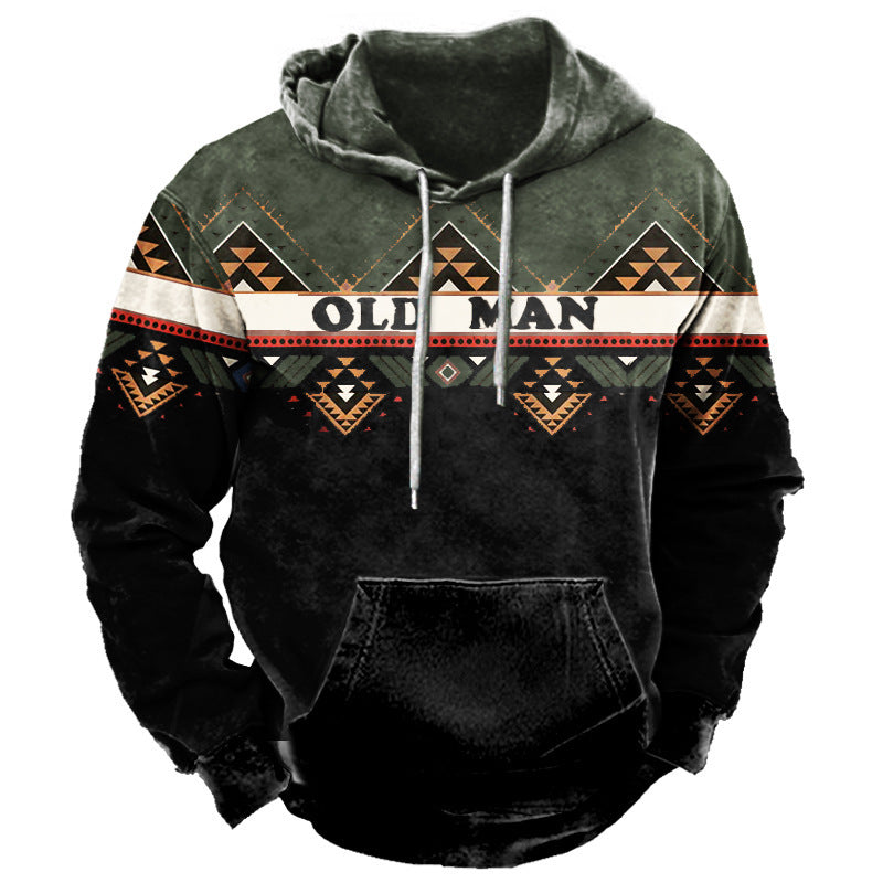 Sweater Digital Printing Men's Street Sports