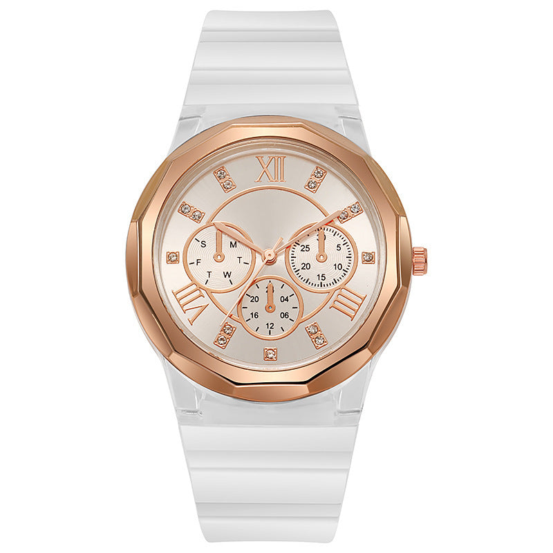 Makaron Ins Women's Fashion Silicone Watch