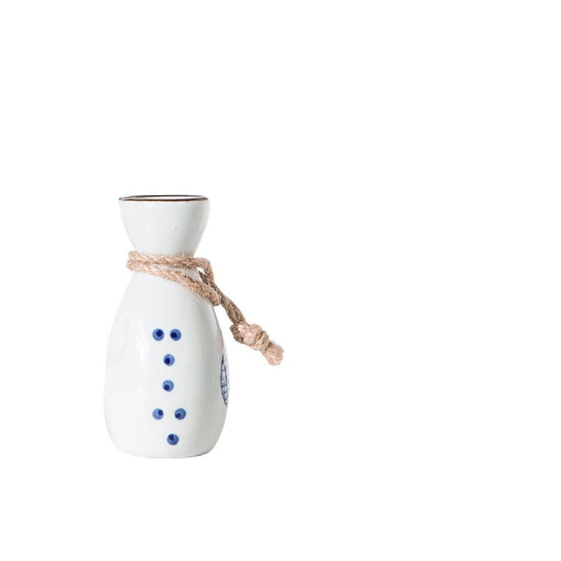 Chinese Style Simple Ceramic Retro Wine Set