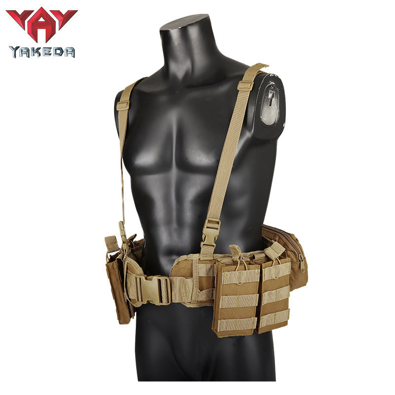 Light Tactical Vest Belly Bag Multi Functional Training Equipment Outdoor Military Fans Tactical Belly Bag In Summer