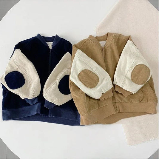 Corduroy Jacket New Trendy Autumn Men's Baseball Uniform Women