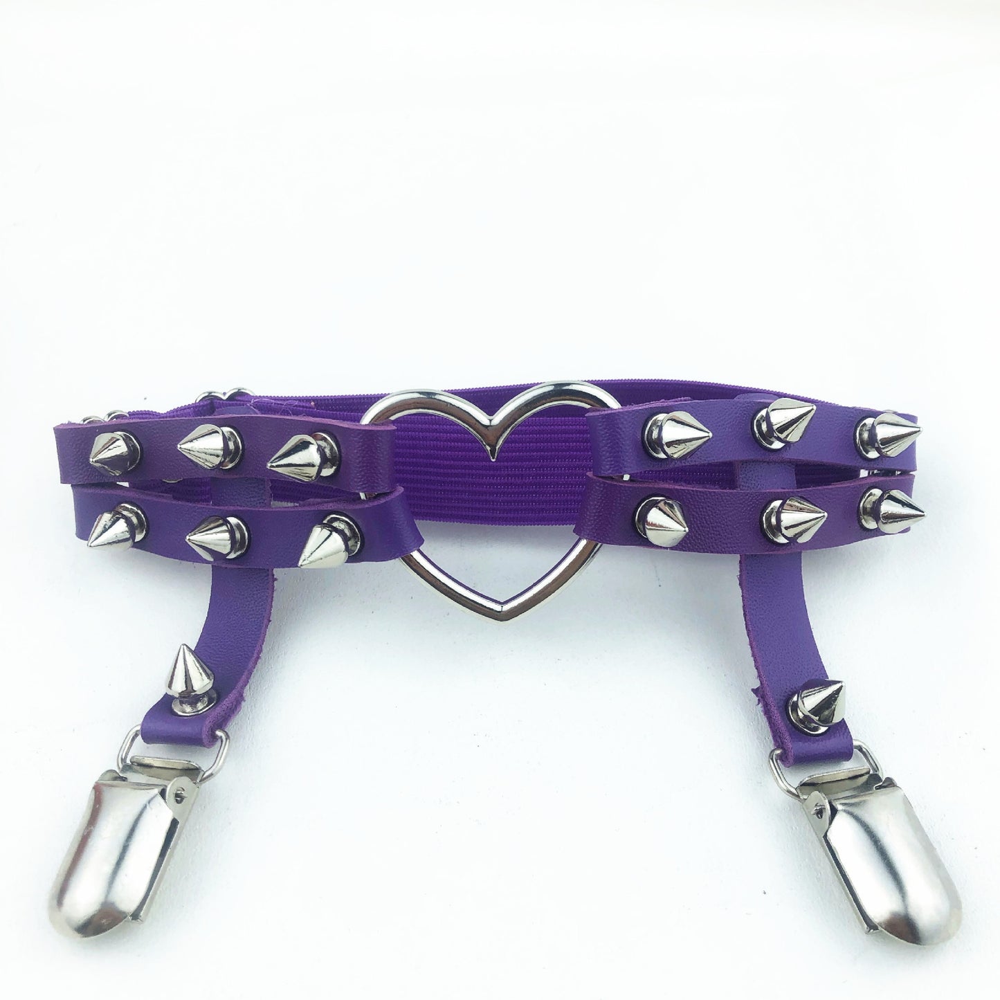 Women's Rivet Punk Garter Ornament