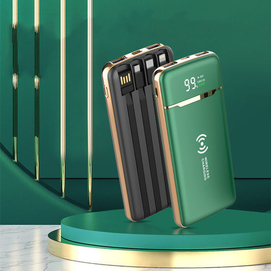 Gold-plated Shared Self-contained Four-wire High-capacity Rechargeable Battery