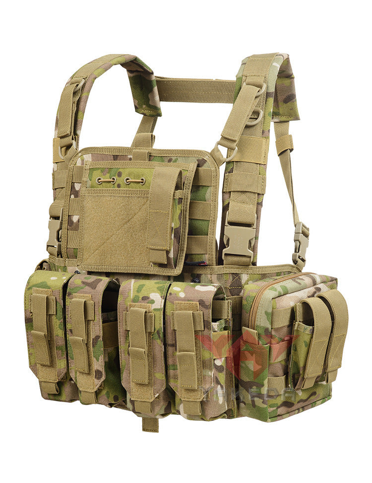 Field Outdoor Sports Camouflage Is Used As Military Fans' Tactical Vest