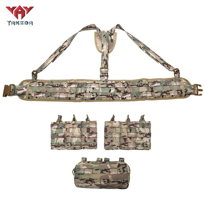 Tactical Belly Bag Outdoor Training Equipment Military Fan Tactical Vest