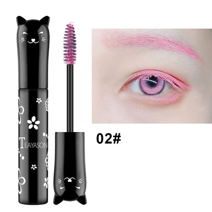 Color Mascara Blue Purple  White Purple