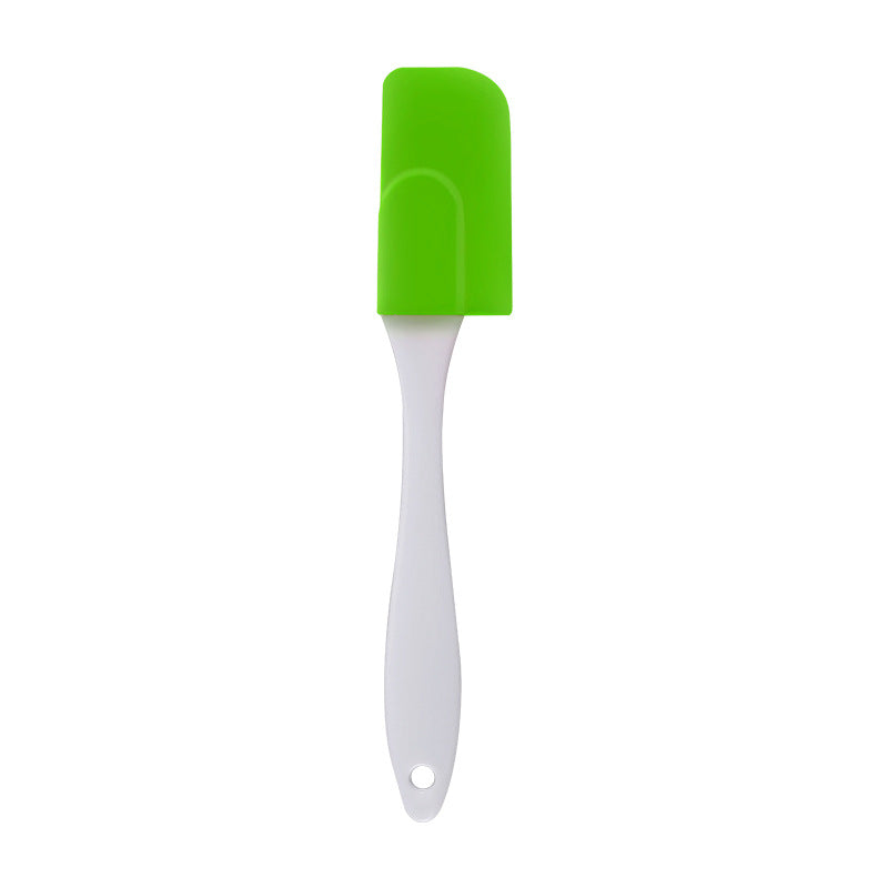 White Handle Silicone Cake Split Small Scraper