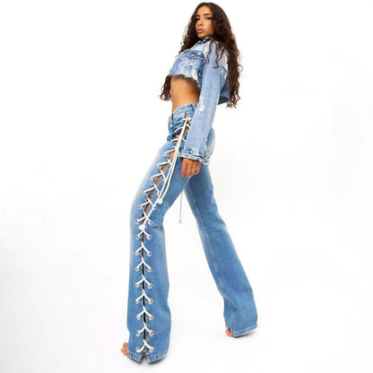 Casual Fashionable Wide Leg Pants Women