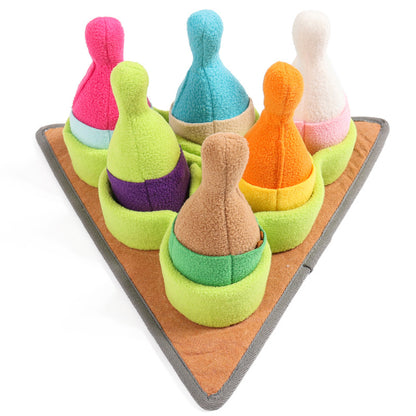 Pet Puzzle Play Tibetan Food Sports Training Bowling Toys