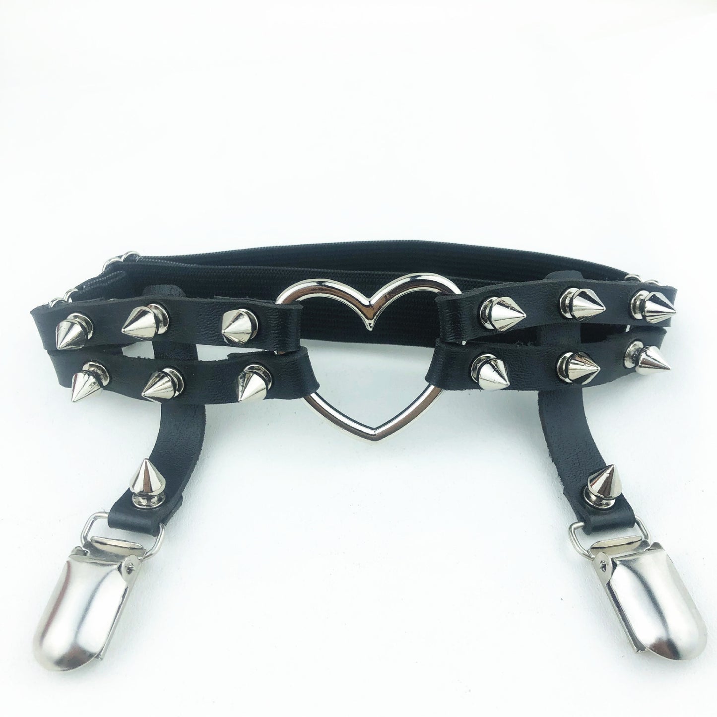 Women's Rivet Punk Garter Ornament