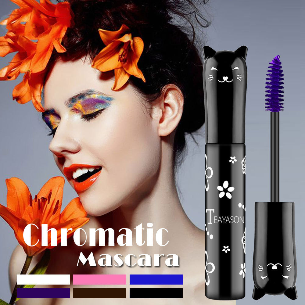 Color Mascara Blue Purple  White Purple