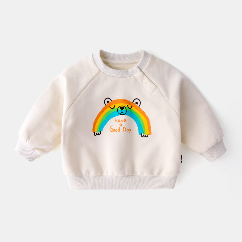 Baby Sweater Spring Style Foreign Children's Bottoming Shirt