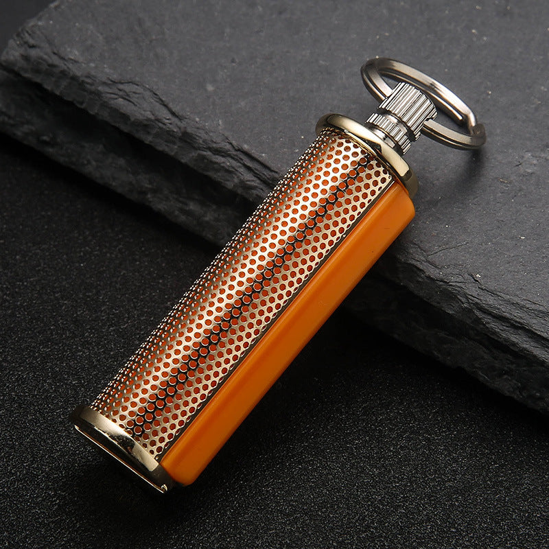 Creative Personality Metal Waterproof Outdoor Lighter With Gift Box