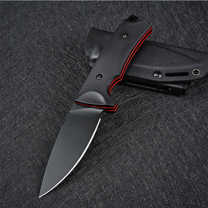 Outdoor Self-defense Survival Small Straight Knife