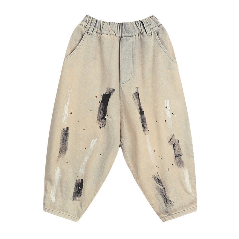 Boys' Casual Hip-hop Pants Graffiti Trousers