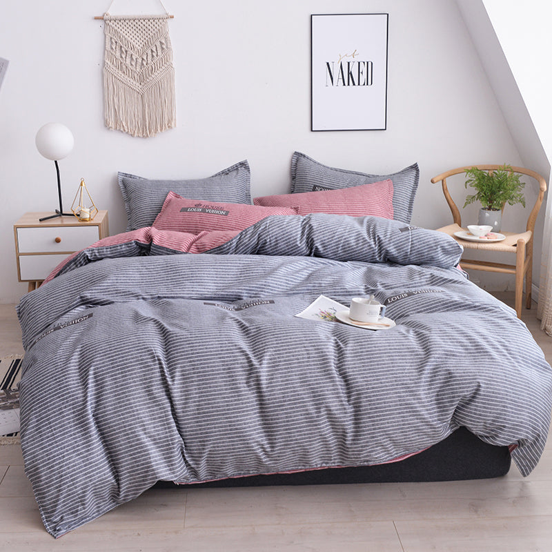 Scandinavian Style Simple Duvet Cover Single Bed