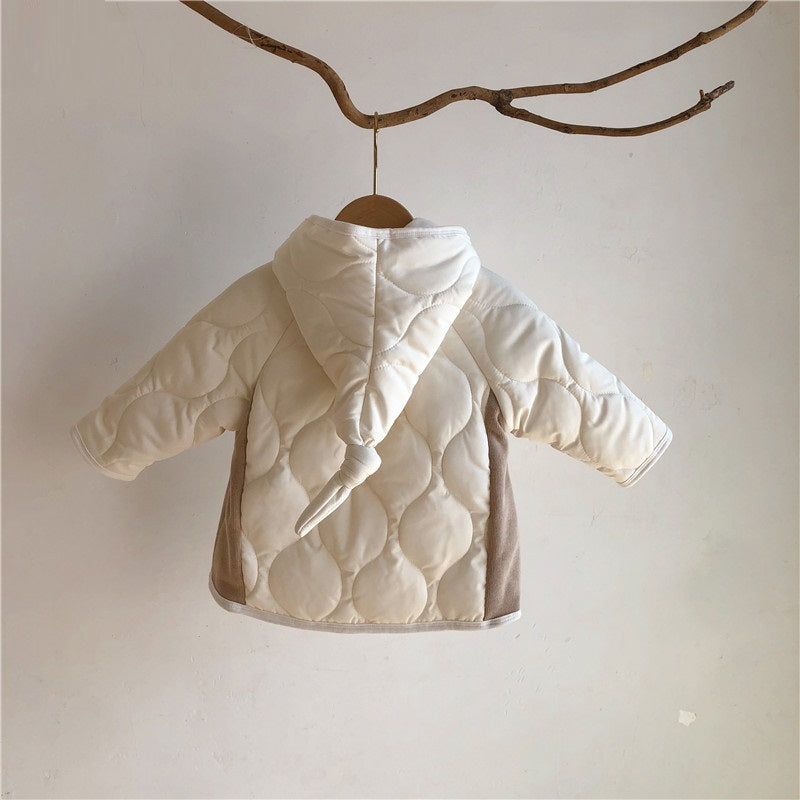 Autumn And Winter Fleece Baby Outing Clothes Children's Coat