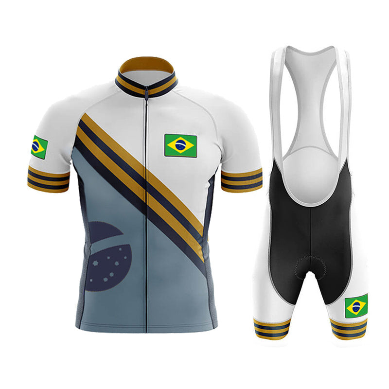 Summer Brazil Team Cycling Jersey Men's Tracksuit