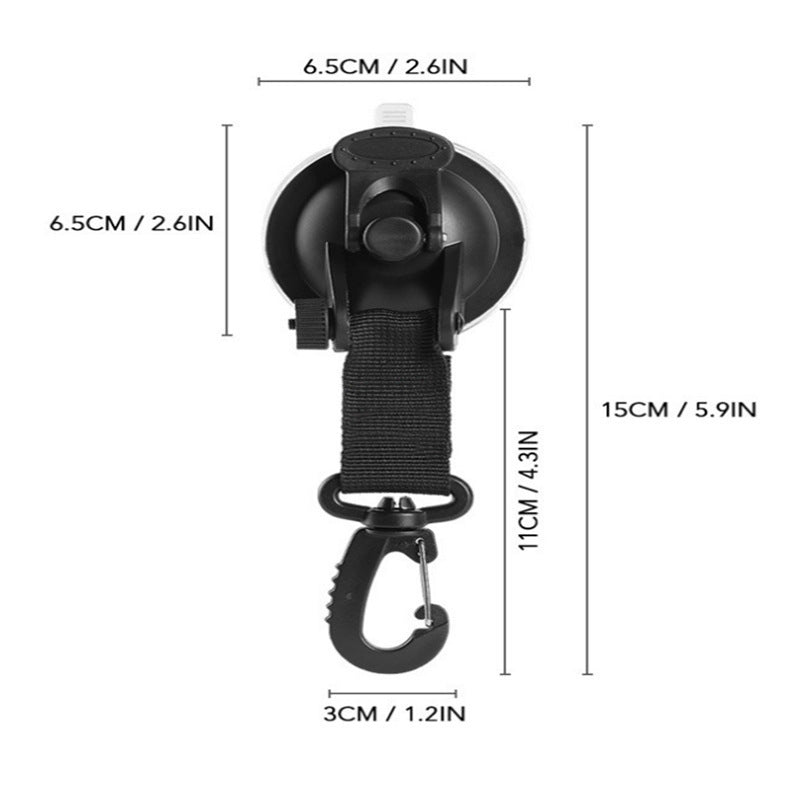 Suction Cup Anchor Securing Hook Tie Down,Camping Tarp As Car Side Awning, Pool Tarps Tents Securing Hook Accessories