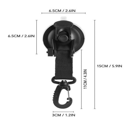 Suction Cup Anchor Securing Hook Tie Down,Camping Tarp As Car Side Awning, Pool Tarps Tents Securing Hook Accessories