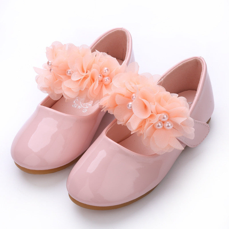 Spring Korean Style Princess Show Dress Children's Shoes