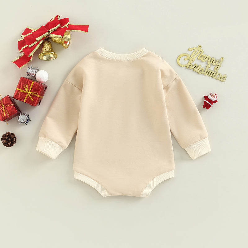 Baby Boy Girls Christmas Outfit Romper Jumpsuit Sweatshirts