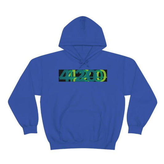 420 Printed European And American Plus Velvet Hoodie