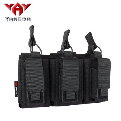 Tactical Triplet Accessory Bag 1000D Egg Clip Bag Molle Waist Bag Tactical Triplet Bag