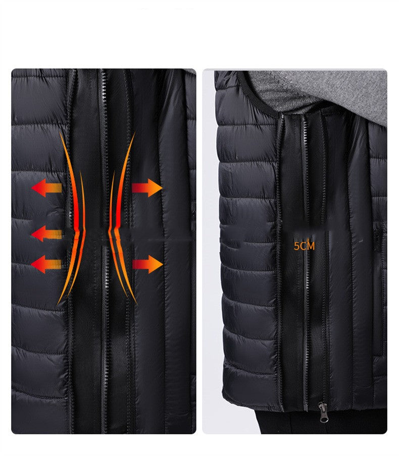 Three-control USB Charging Heating Thermal Vest