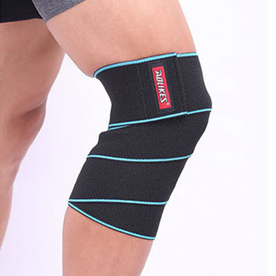 Lifting Knee Wraps Sports Running Basketball Football Wrap Bandage Kneepad