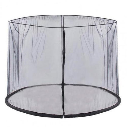 Straight Sunshade Net Cover Black Water Pipe Mosquito Net