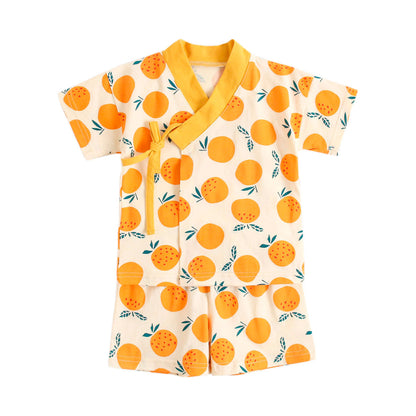 Suit Fruit Baby Clothes Short Sleeve Home Clothes