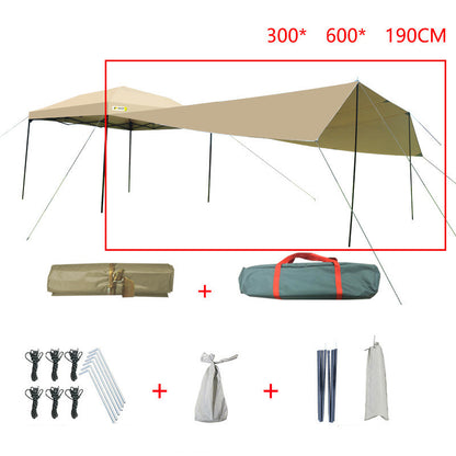 Living Room Tent Extension Cloth Canopy Moisture-proof Mat Multi-purpose