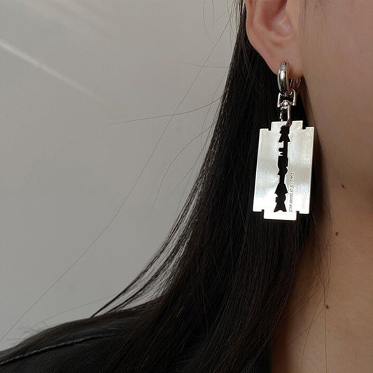 Women's Trendy Niche Premium Blade Earrings