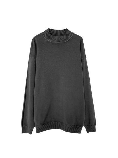 Trendy Long Sleeved Pullover Knit